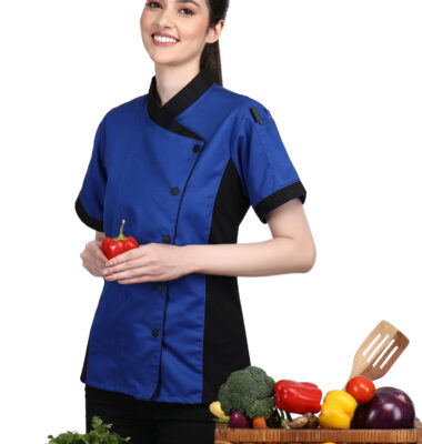 Short Sleeves Only Women’s Ladies Side Mesh Chef’s Coat Jacket By Uniformates