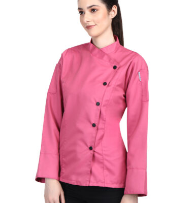 Long Sleeves New Chef Coat Jacket Uniform for women ideal for food service, Caterers and Culinary professional.